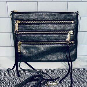 Rebecca Minkoff Three-Zip Rocker Crossbody